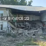 В алтайском селе произошло частичное обрушение здания лицея