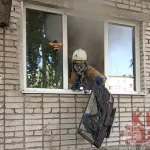 В Новоалтайске на пожаре спасли 46-летнего мужчину