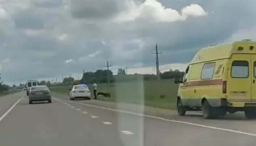 Водитель Honda погиб в ДТП с перевертышем на алтайской трассе