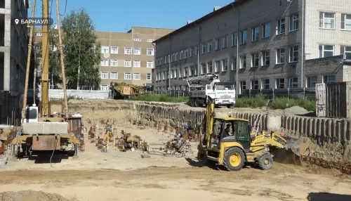 Большая стройка. В Барнауле возводят новый хирургический корпус детской больницы