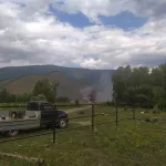 В Горном Алтае рухнул вертолет и загорелся – шесть человек погибли