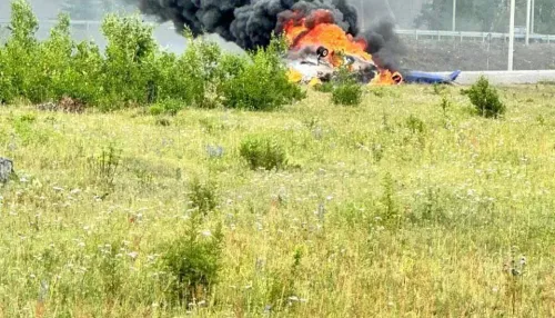Момент падения попал на видео. Что известно о крушении вертолета Ми-8 на Алтае