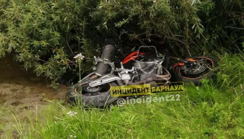 Соцсети: в Алтайском крае произошло смертельное ДТП с участием мотоцикла