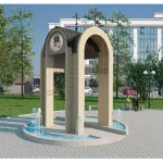 В Барнауле построят часовню с крещенской купелью и фонтанами