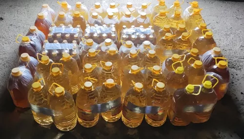 На Алтае на границе с Монголией остановили более 900 литров подсолнечного масла