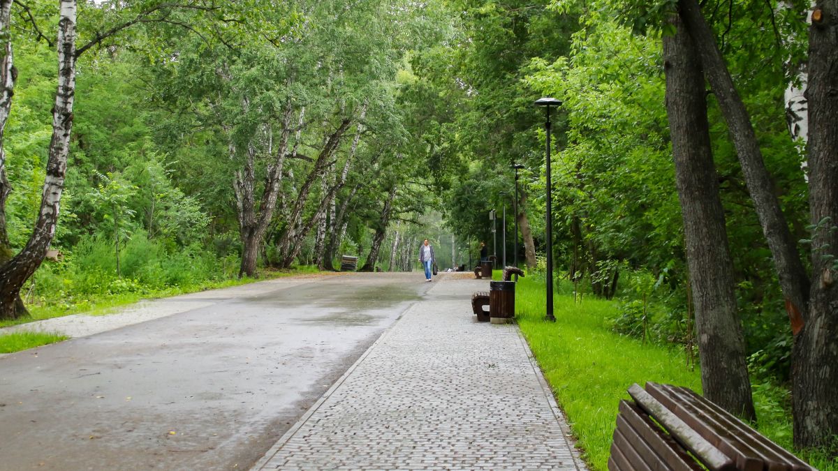 Парк "Юбилейный" в Барнауле
