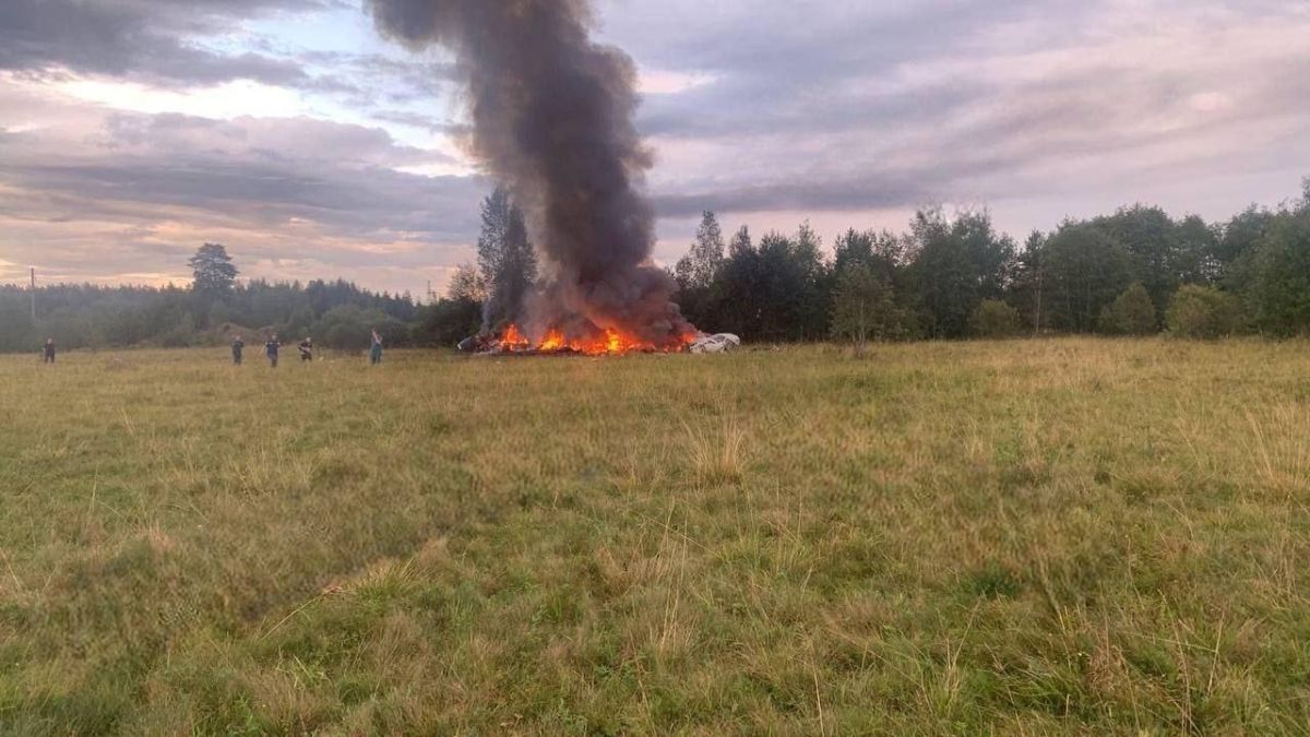 Крушение самолета в Тверской области