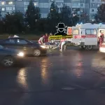 В спальном районе Барнаула легковушка на скорости сбила пешехода
