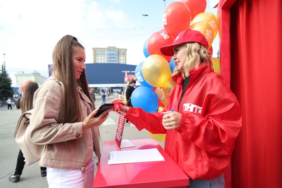 Телеканал ТНТ на Дне города