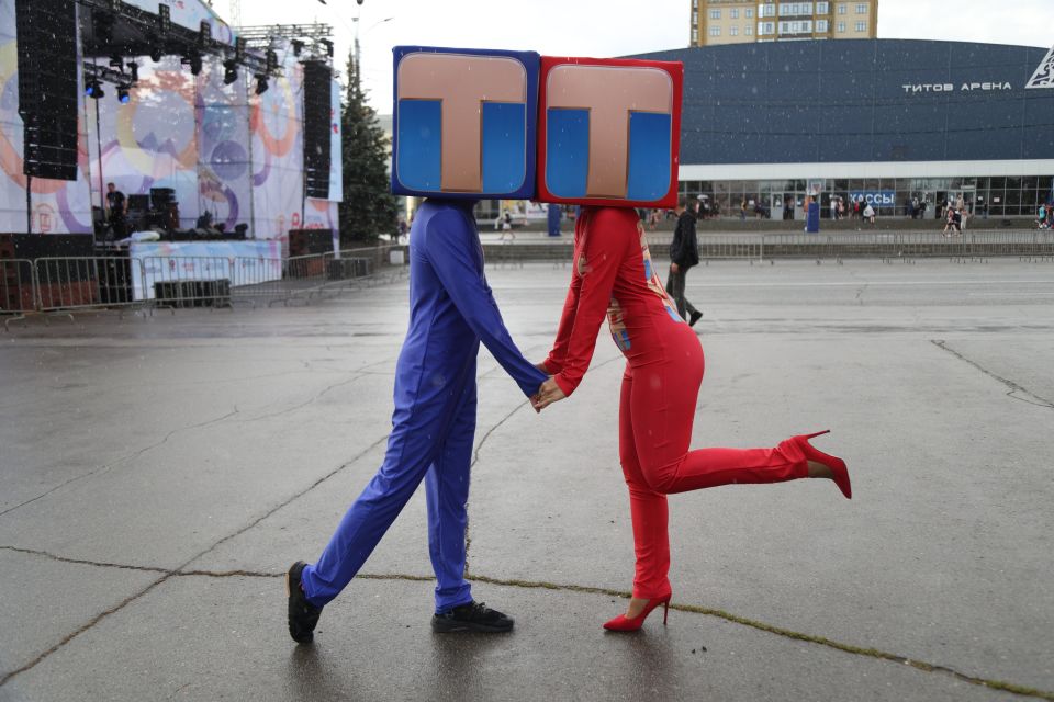 Телеканал ТНТ на Дне города