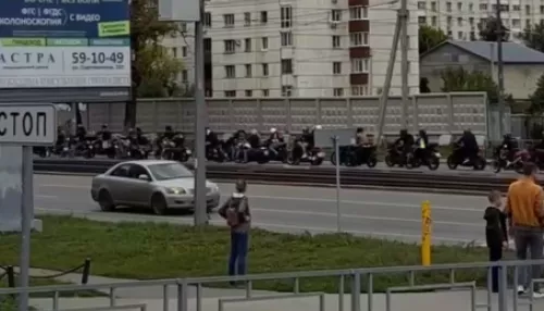 В Барнауле 9 сентября байкеры закрыли мотосезон
