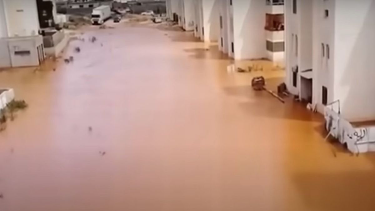 Наводнение в Ливии