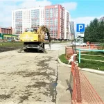 В Барнауле началось строительство новой дороги по улице 65 лет Победы