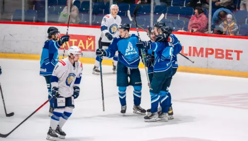 Хоккеисты Динамо-Алтай победили рязанцев в домашнем матче первенства ВХЛ