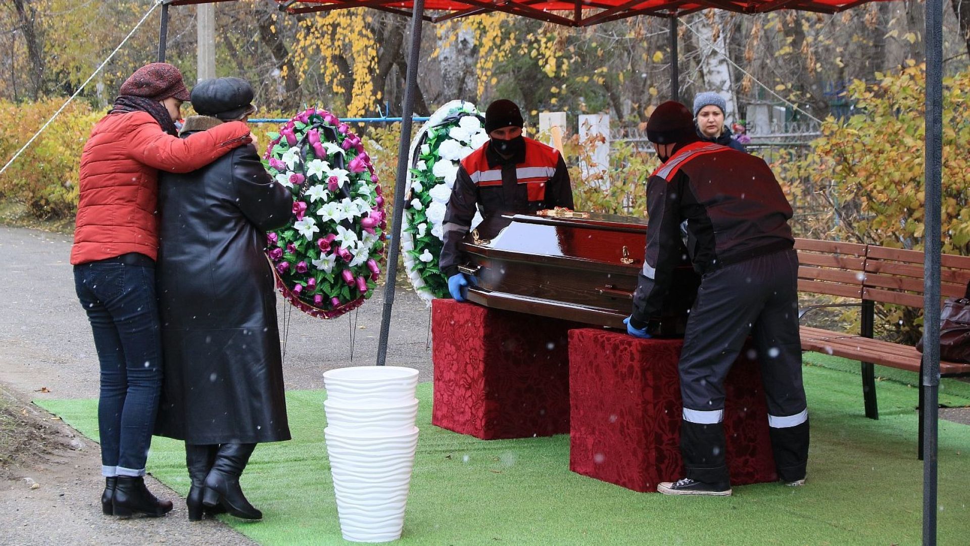 похороны олега попова в германии