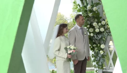 В барнаульском парке Изумрудном прошла первая выездная свадьба