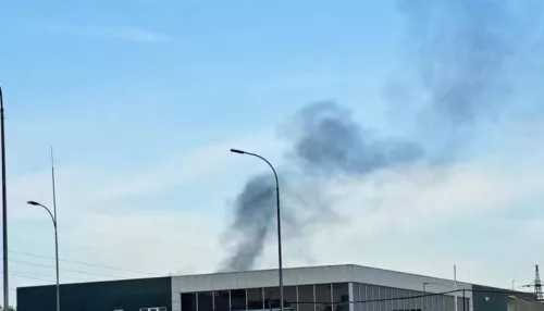 В Барнауле заметили дым и вертолеты в районе Космонавтов и Малахова