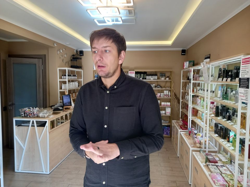Владелец магазина «Главпарфюмер» Игорь Шиповалов