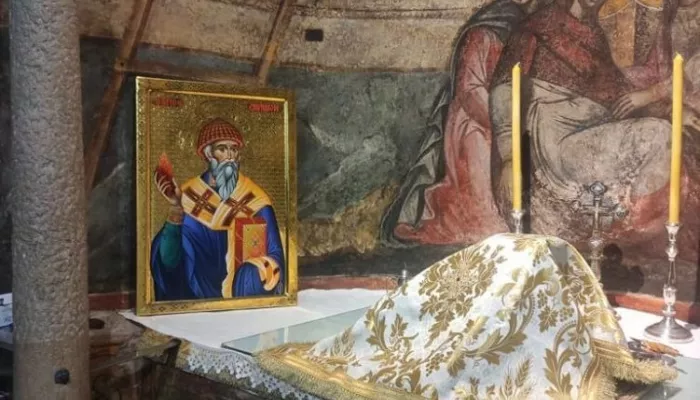 Барнаульскому собору навсегда передали святыни Спиридона Тримифунтского