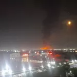 Страшный взрыв на складе в Ташкенте попал на фотографии очевидцев
