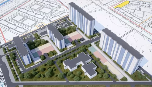 Кварталы с 23-этажками готовятся строить вблизи барнаульского аэропорта