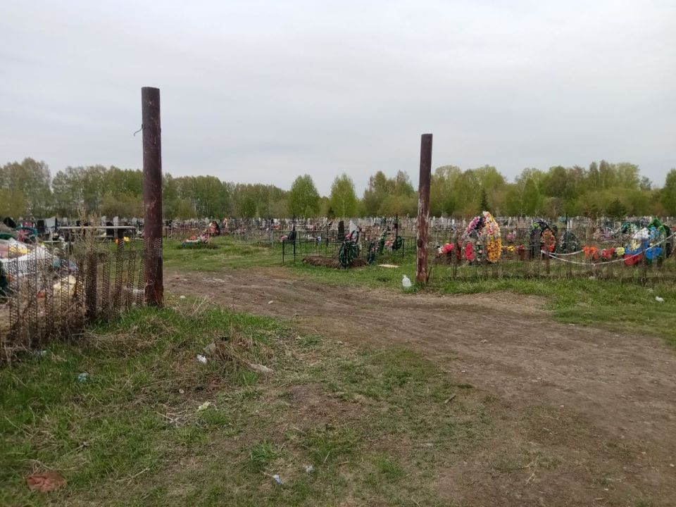Кладбище в Новороманов