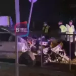 В Барнауле водитель иномарки разбился в ночном ДТП