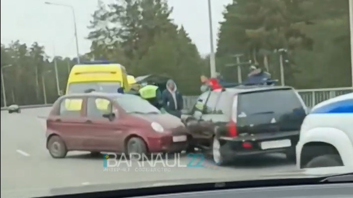 Авария на шоссе Ленточный бор, около "Форсажа"