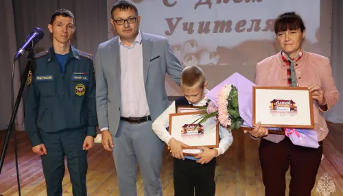 В Алтайском крае наградили девятилетнего мальчика за спасение двоих детей