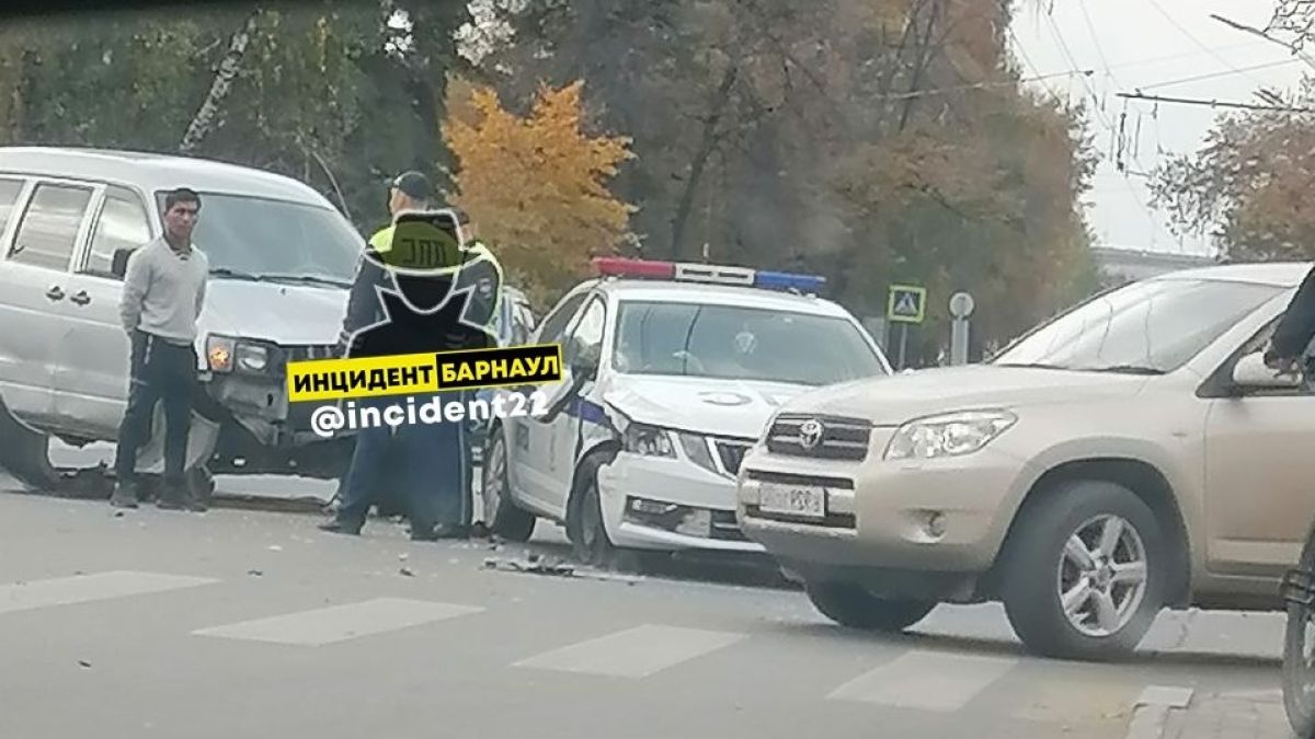 Авария в Барнауле