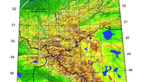Третье с начала октября землетрясение произошло в горах Алтая