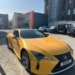 В Барнауле продают мощный Lexus LC500 желтого цвета за 9,4 млн рублей