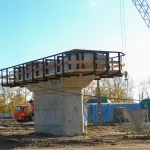 Готовы 5 из 7: когда достроят опоры для эстакады на развязке у въезда в Барнаул