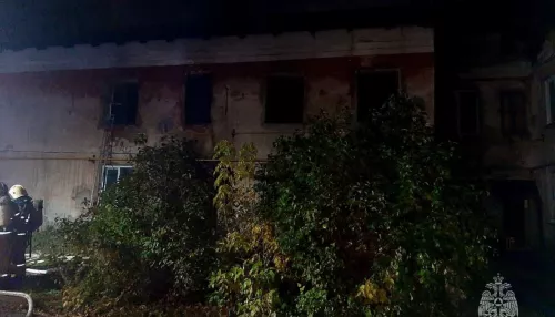В Барнауле пожар в доме на Потоке унес жизнь мужчины
