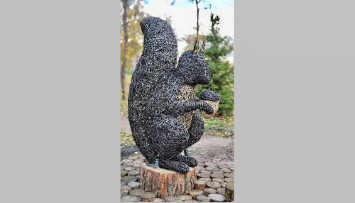 В барнаульском парке Изумрудный появился новый арт – объект