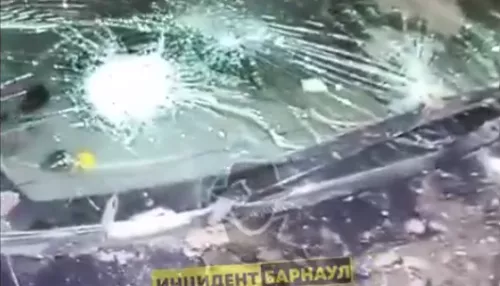 В Алтайском крае вандалы разбили оставленный в поле автомобиль