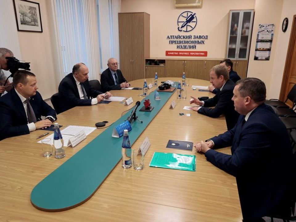 Встреча Виктора Томенко с белорусскими предпринимателями