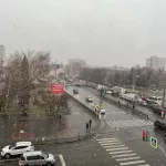 Снегопад нагрянул в Барнаул вместе с пробками на 9 баллов. Фото