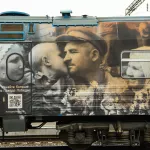 Вагоны истории. Легендарный Поезд Победы впервые прибыл в Барнаул. Фото