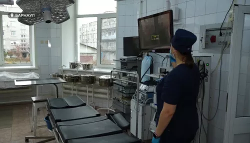 В краевую больницу скорой медпомощи в Барнауле поступило новое оборудование
