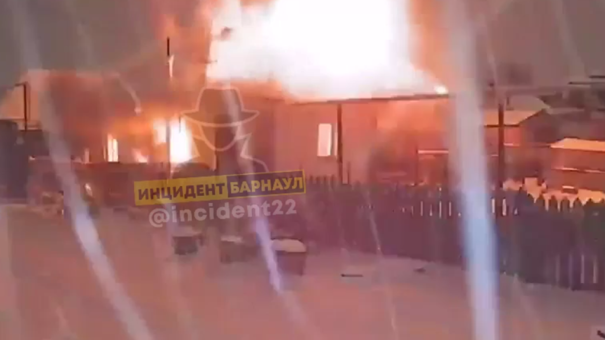Взрыв газа в Барнауле