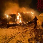 В Рубцовске на месте пожара в квартире нашли тело мужчины