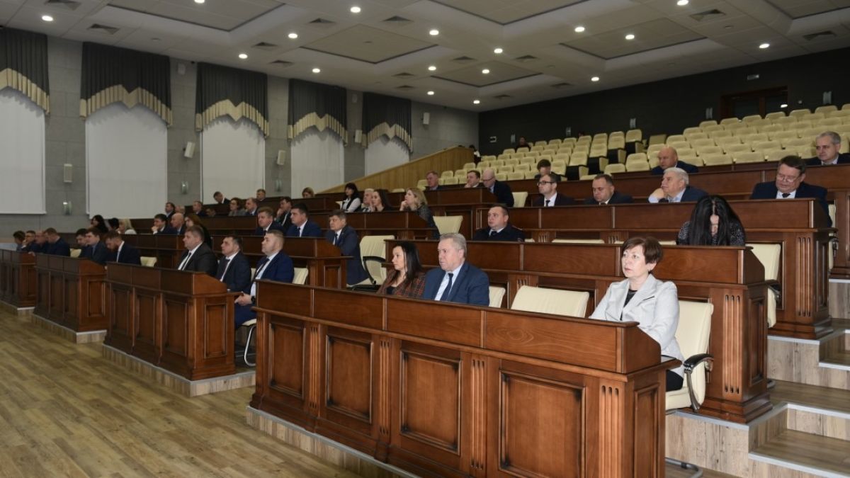 Аппаратное совещание в администрации Барнаула