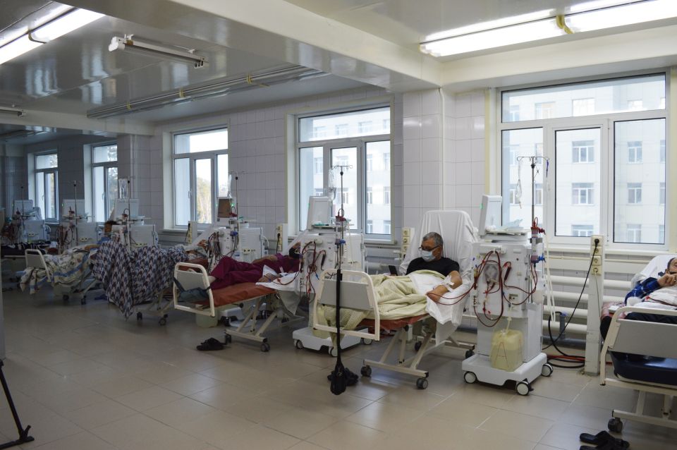 Диализный блок. Краевая больница