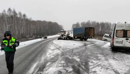 Два человека погибли, 14 пострадали в ДТП на трассе Барнаул – Новосибирск