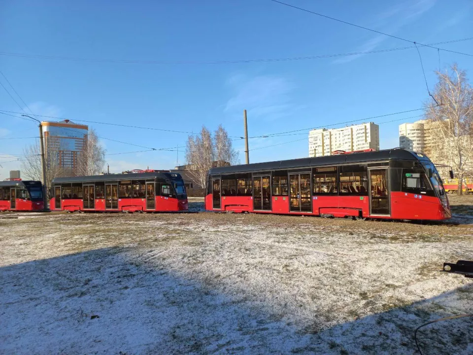 Опубликованы фото новых трамваев в депо Барнаула - Толк 24.11.2023