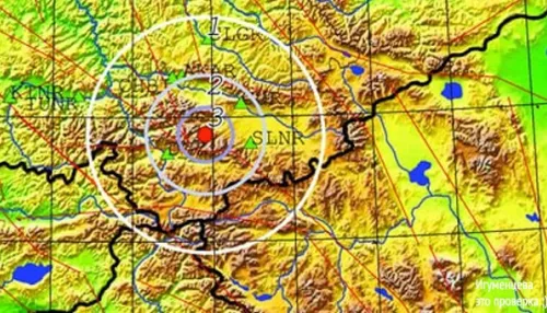 В Горном Алтае произошло землетрясение магнитудой 3,4
