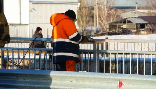 День до запуска. Как выглядит новорожденный мост на Новом рынке в Барнауле