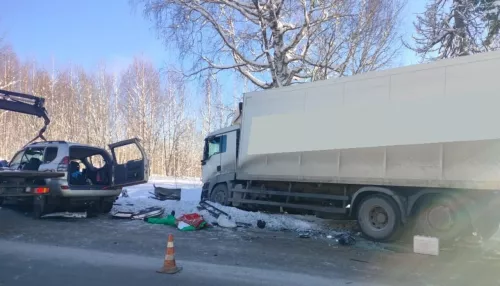 На трассе до Шерегеша произошло смертельное ДТП с грузовиком