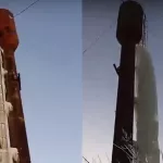Жители алтайского поселка жалуются на обледенелую водонапорную башню
